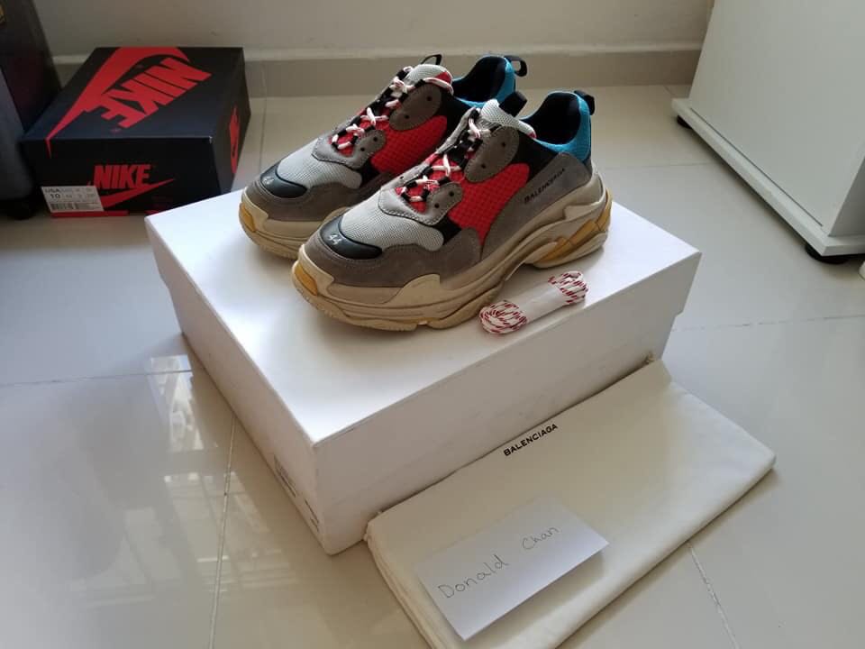 Price of Cheap Balenciaga Triple S Trainers PiNK Black online