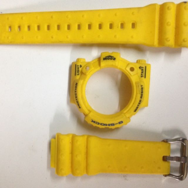 Band G Shock Dw-6300 -9 First Frogman Watch Yellow, Men'S Fashion, Watches  & Accessories, Watches On Carousell
