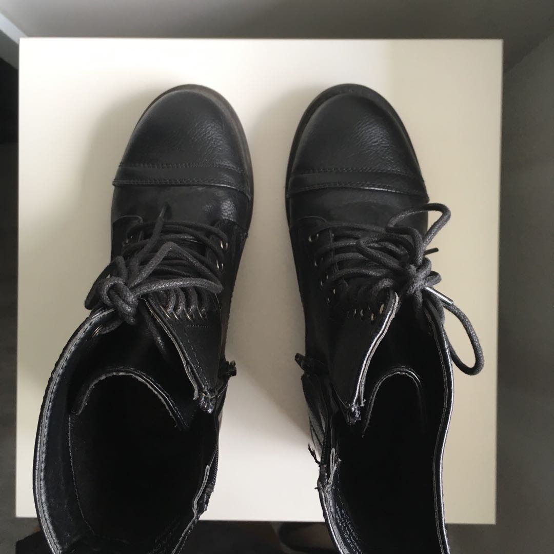 black boots primark