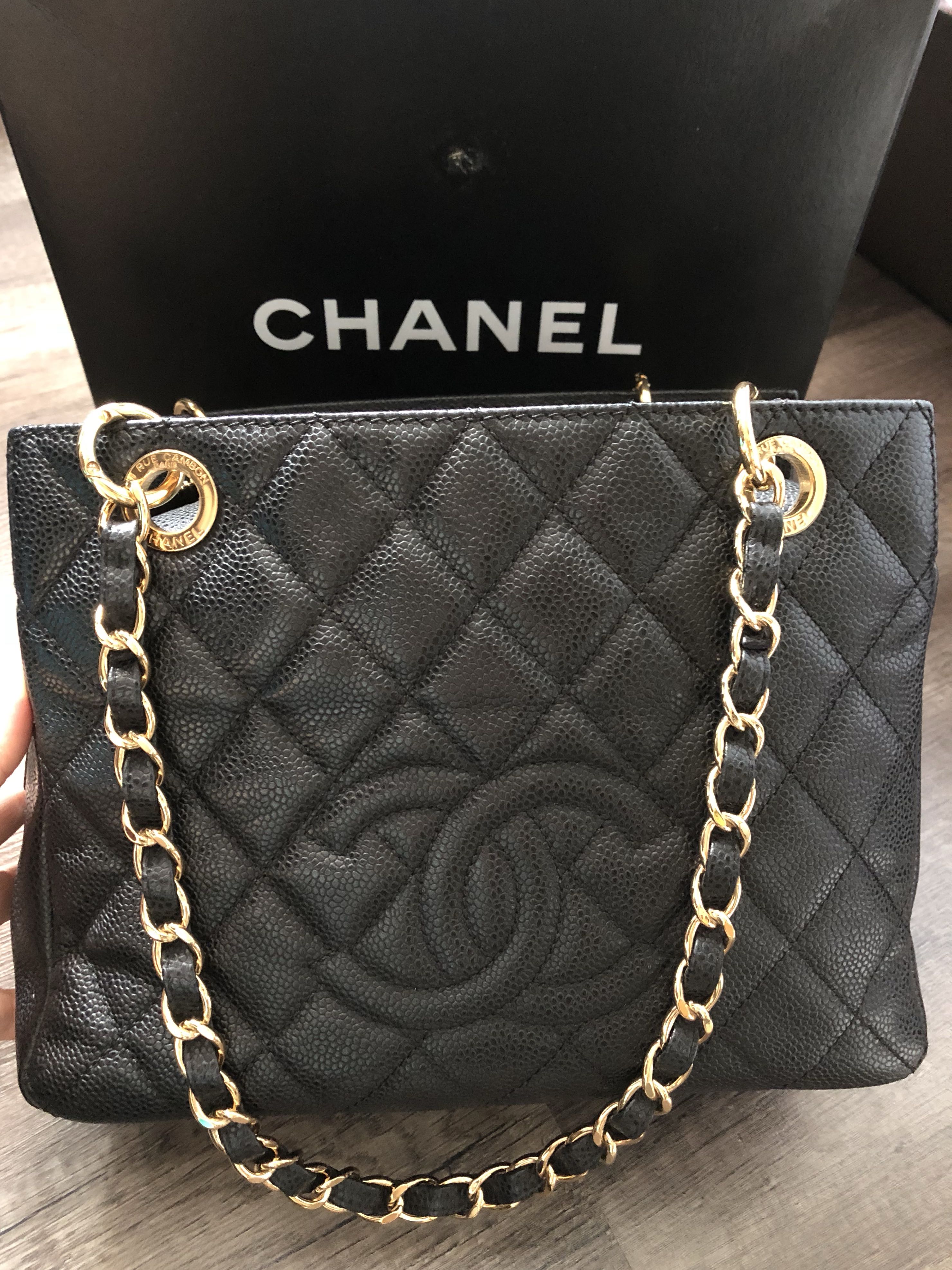 Chanel Petite Shopping Tote Tote Bags for Women
