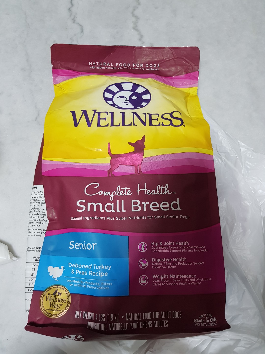 wellness small breed senior