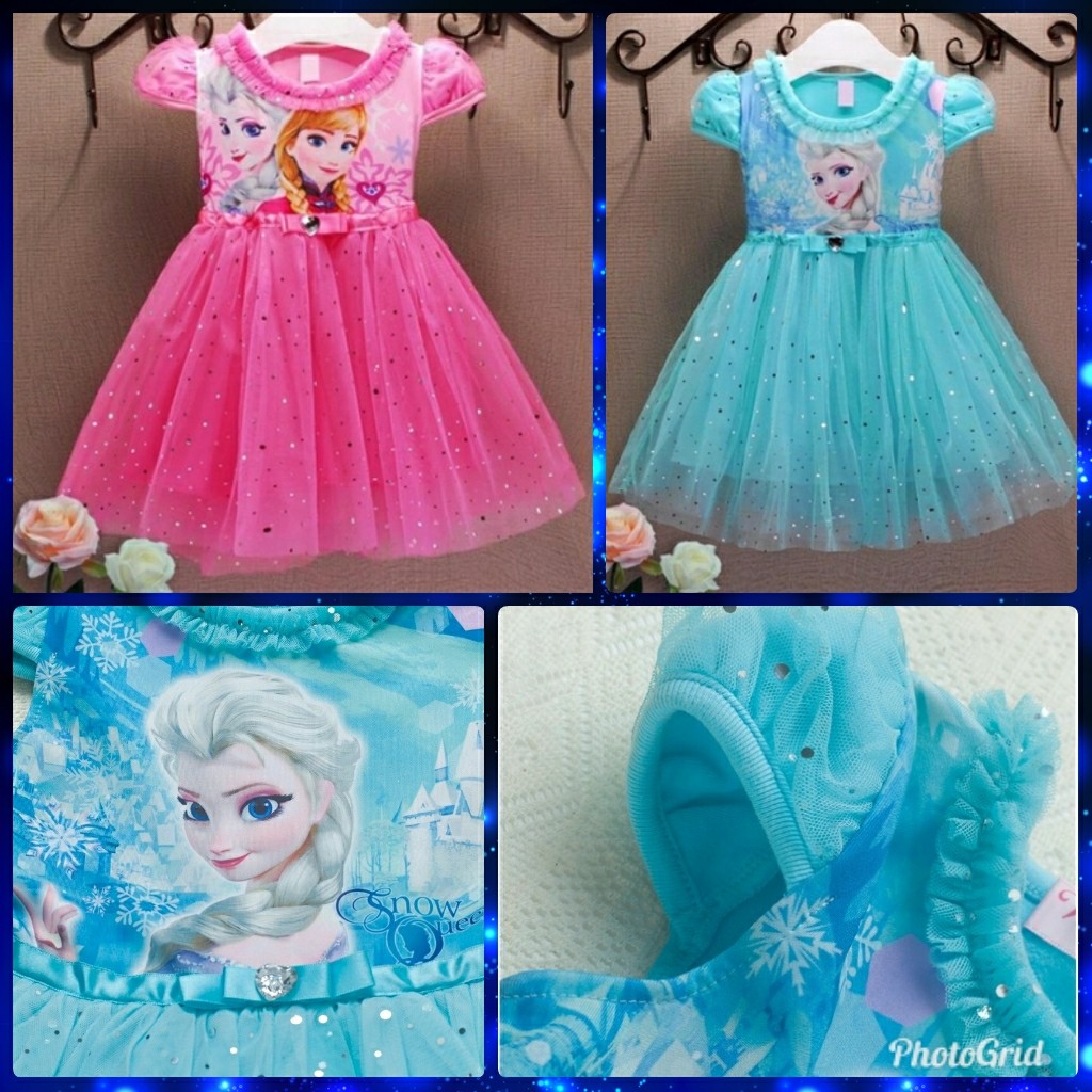 Po Frozen Elsa Dress Babies Kids Girls Apparel 1 To 3 Years