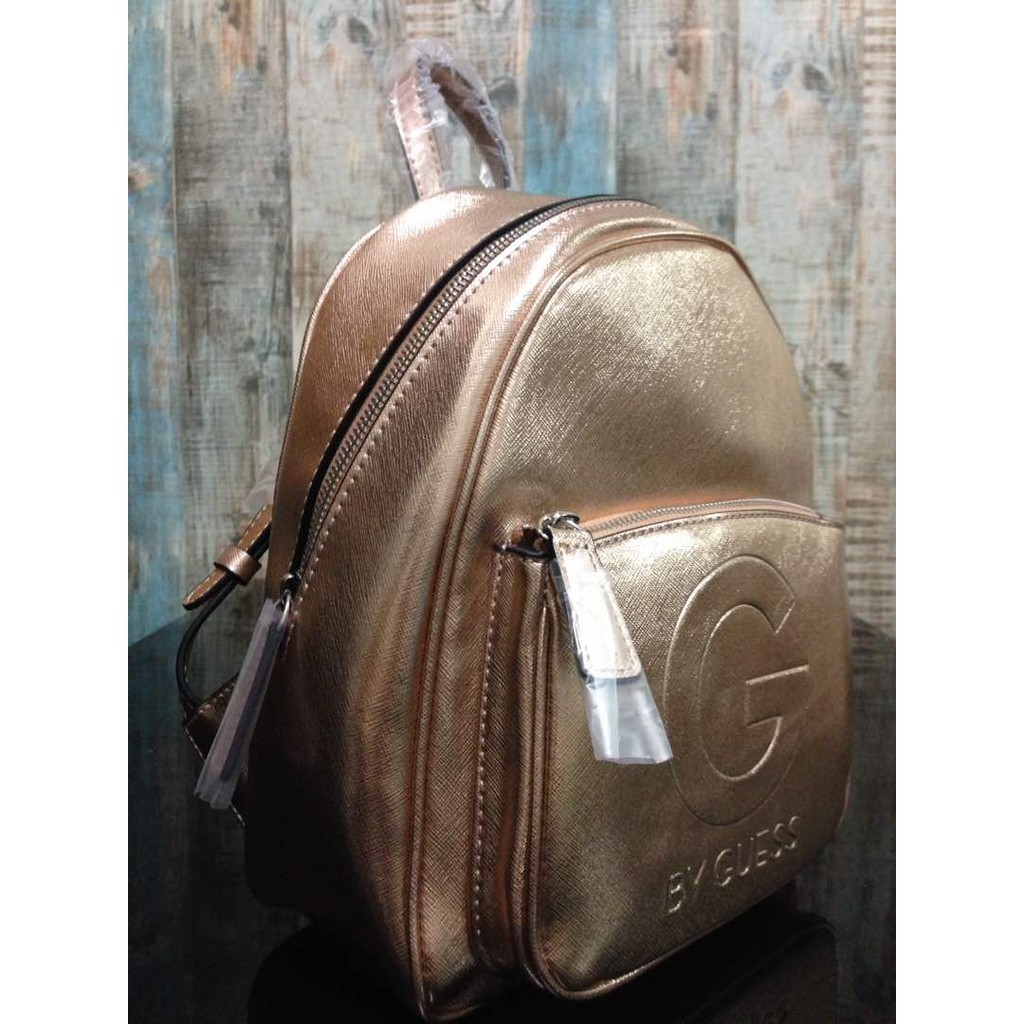 Guess rose gold backpack sale