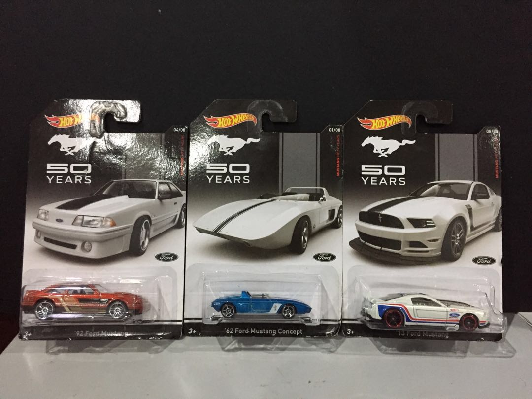 Hot wheels mustang 50 hot sale years