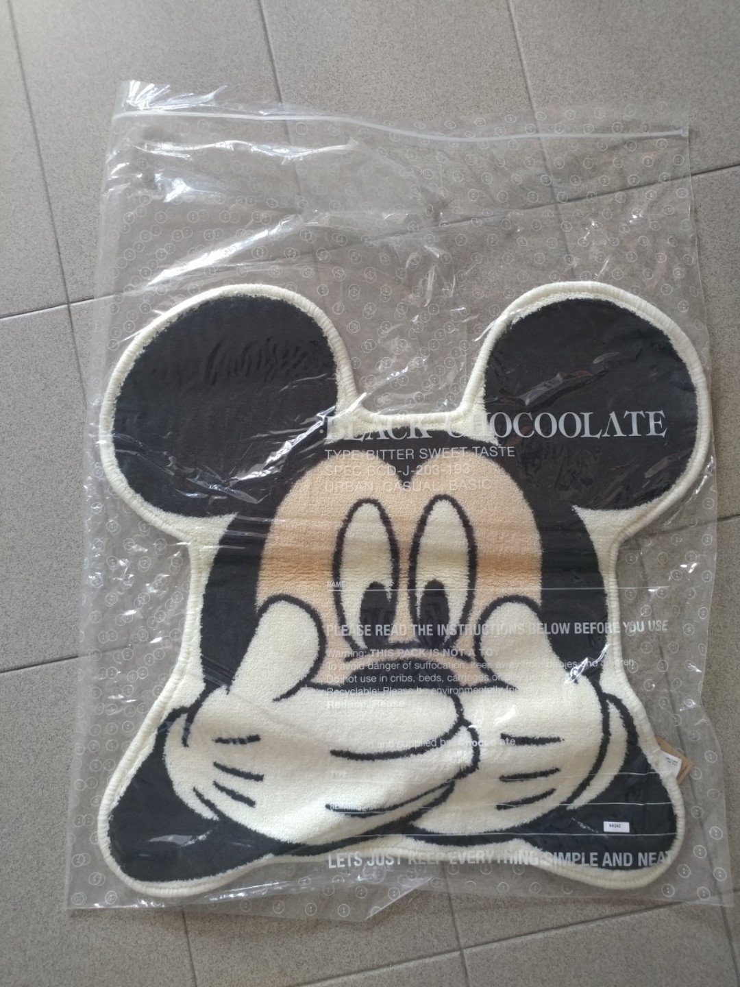 I T Mickey Mouse Floor Mat New Furniture Others On Carousell