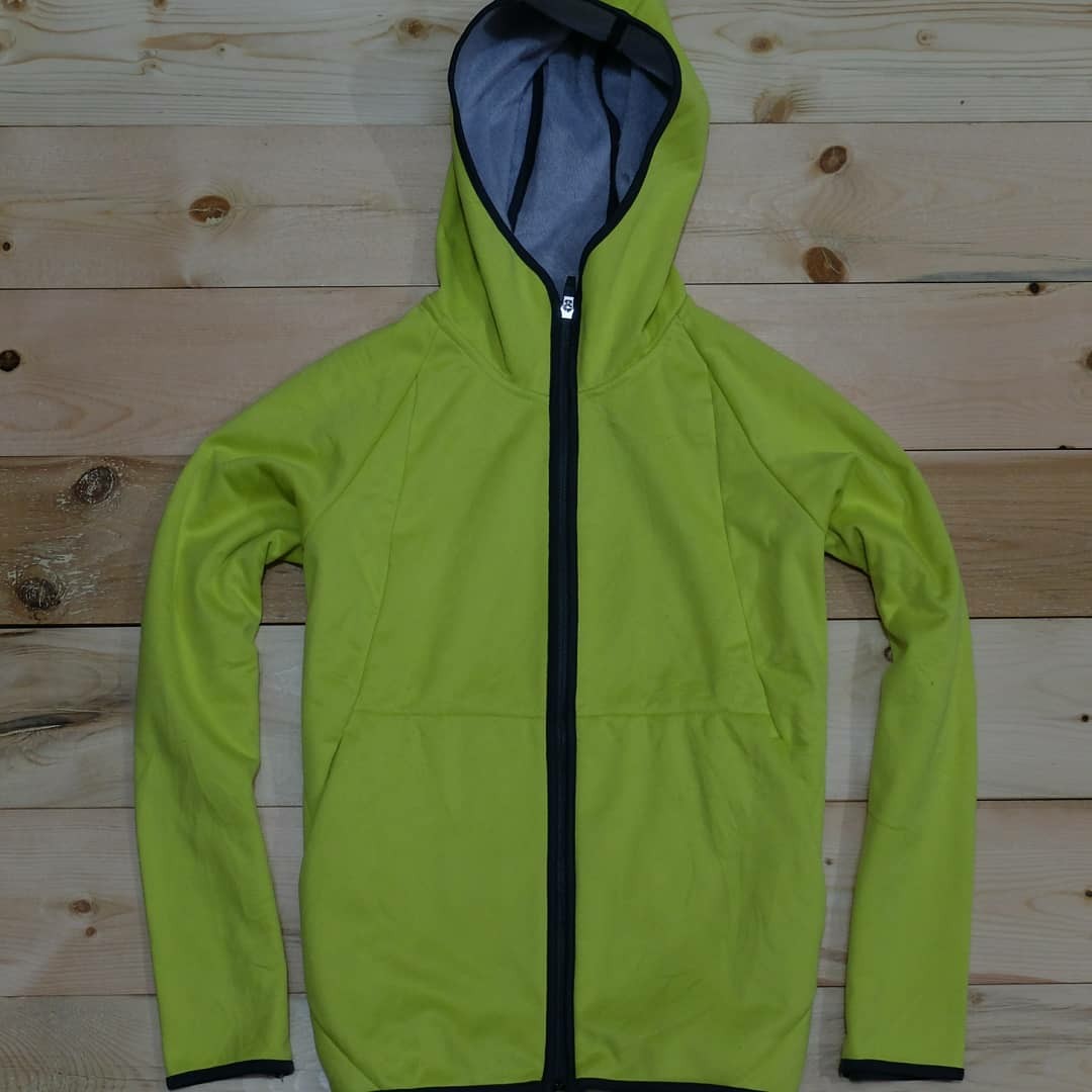 Jaket Hoodie zipper Uniqlo shoft shell (Second Original), Women's