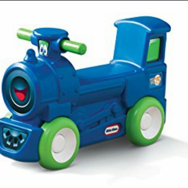 little tikes train ride on