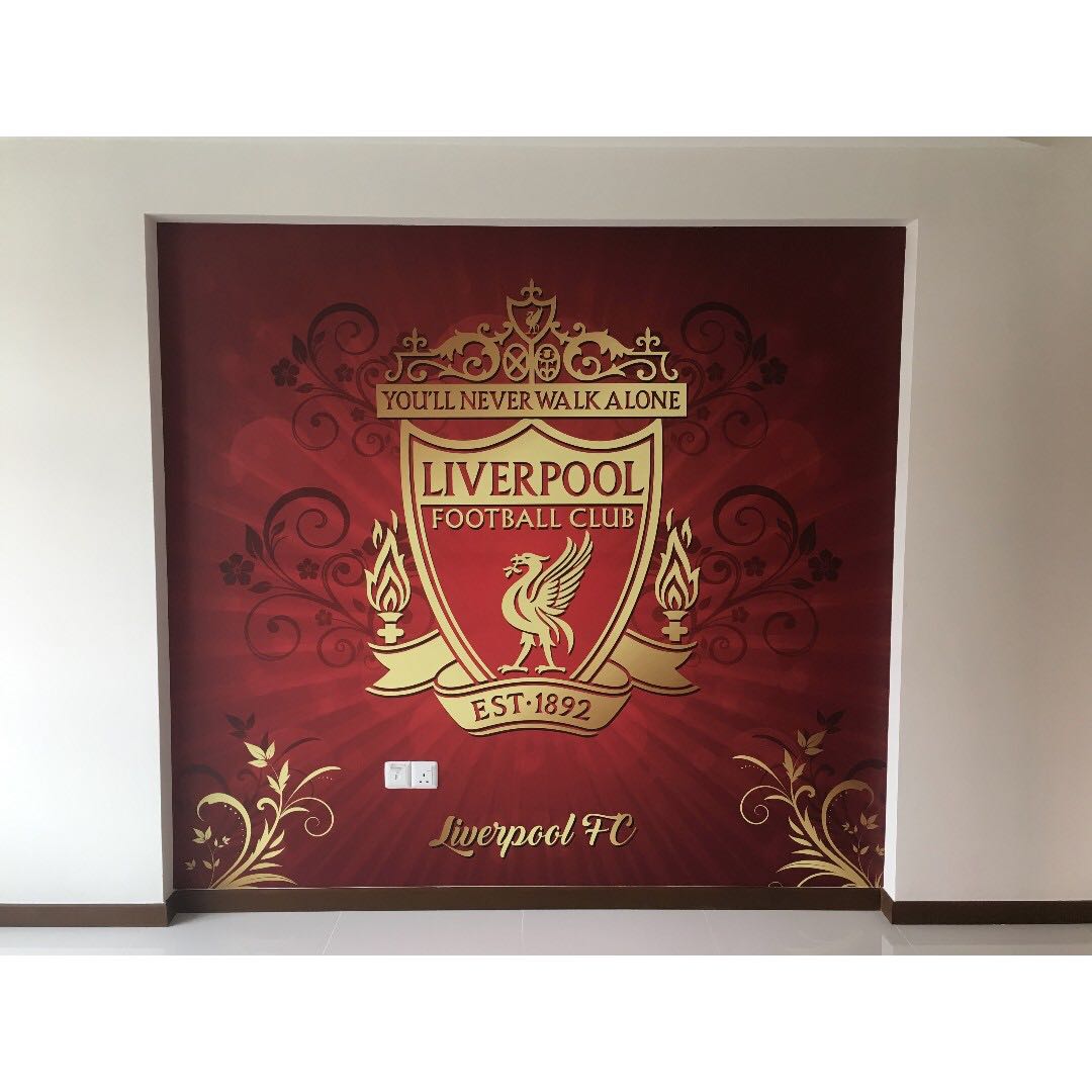 20 Liverpool Wallpaper Stickers Paperbola
