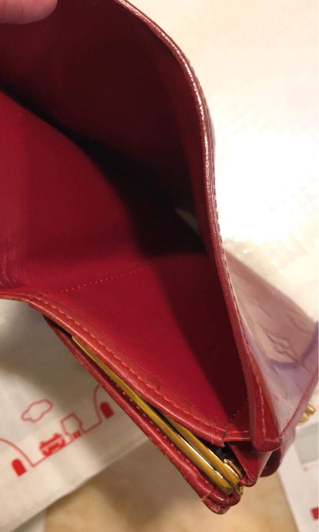 Louis Vuitton Cherry Red Monogram Vernis French Purse Wallet at 1stDibs   louis vuitton french purse wallet, louis vuitton french wallet, french  purse wallet louis vuitton