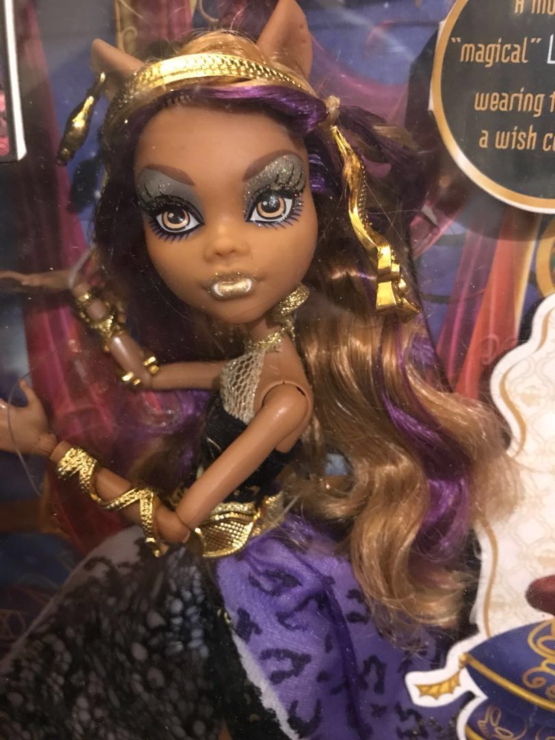 monster high 13 wishes clawdeen