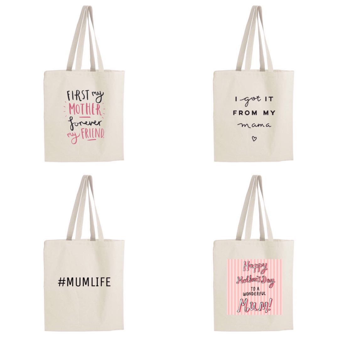 Canvas Tote Bag  Eco bag Personalized Mothers day Design  Shopee  Philippines