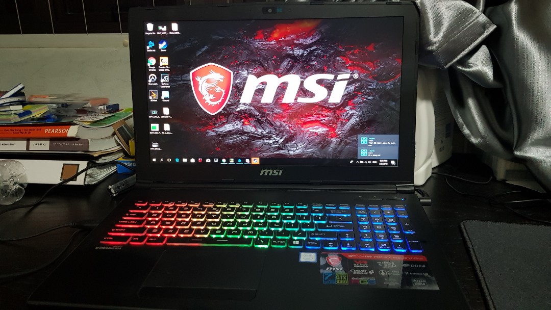Msi Leopard Pro Gp62mvr 7rfx 120hz Gaming Laptop Electronics Computers On Carousell