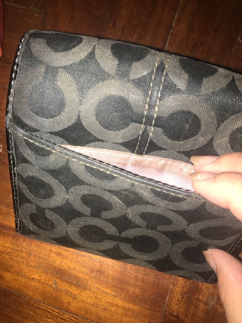 Old 2025 coach wallet