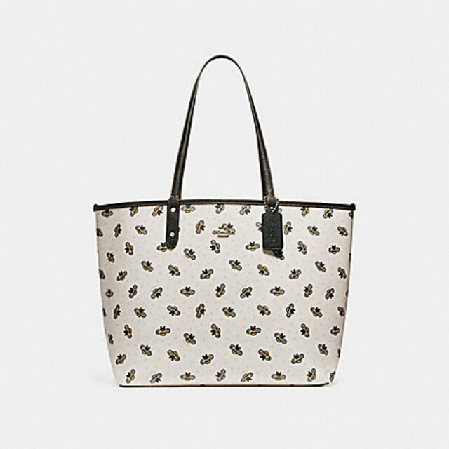 coach bee tote