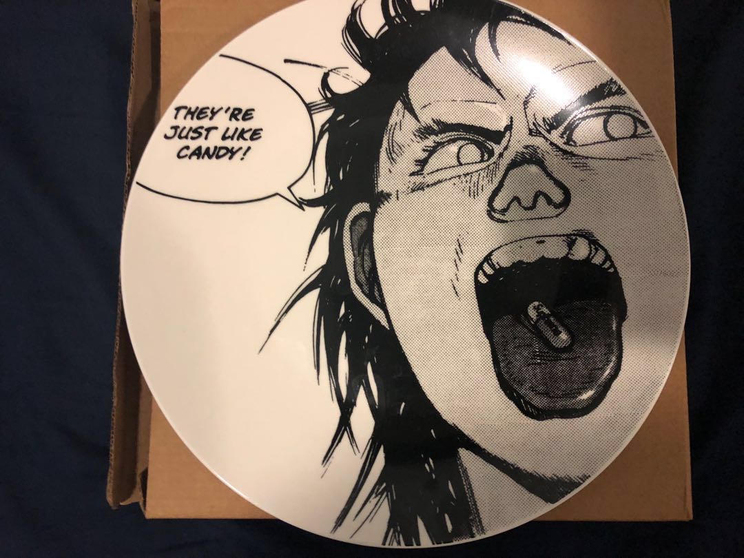 supreme akira plate