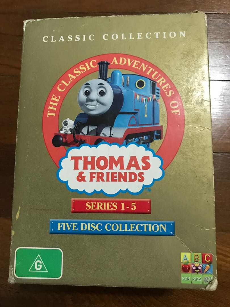 Thomas Friends Dvds The Classic Adventures Hobbies Toys Music Media Cds Dvds On Carousell