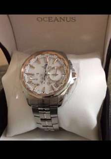 Wtb Casio Oceanus Blue Wristwatch Case Men S Fashion Watches On Carousell