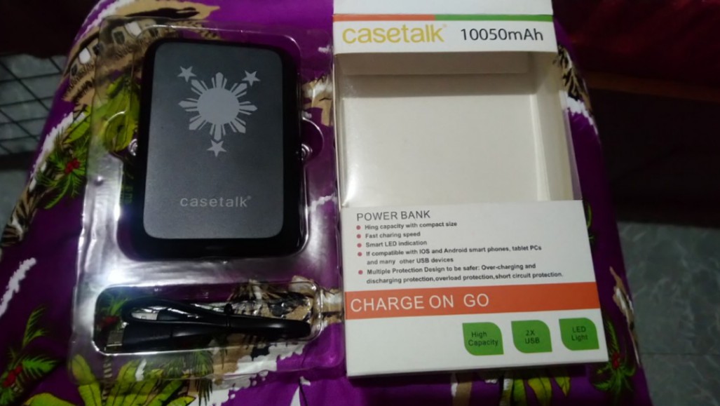 10050mah Powerbank (Category: Chargers) located in Manila. Submitted by fairestwonderwoman10 (Listing ID 168638602, Image 2). Description: Powerbank 10050mah with cable included Meet up Sm manila Sm san lazaro Robinson ermita Luckychinatown.
