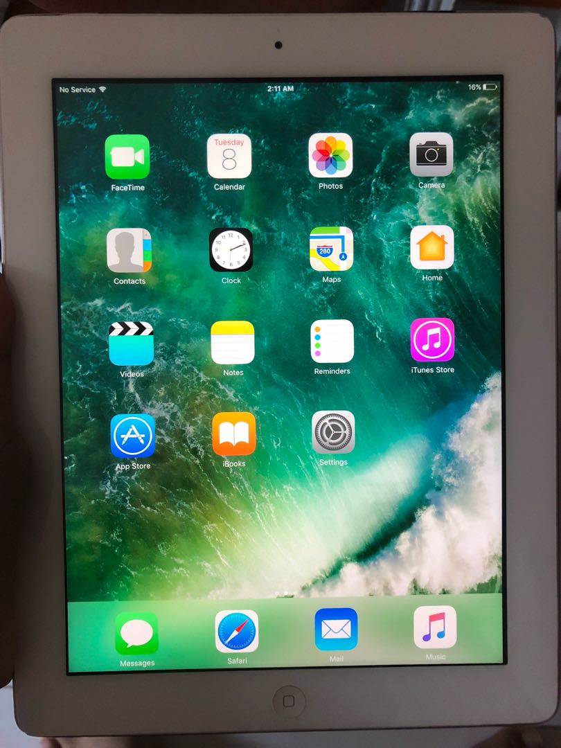 Apple Ipad 4 With Wi Fi Cellular 16gb White Mobile Phones Tablets Tablets On Carousell