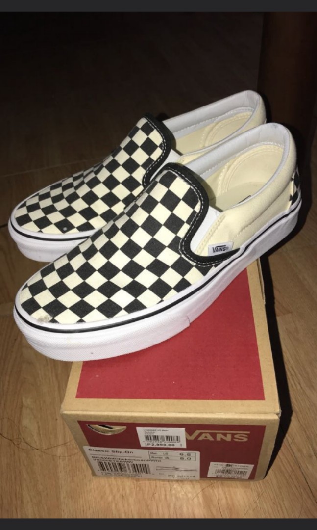 Authentic Vans Classic Checkerboard 