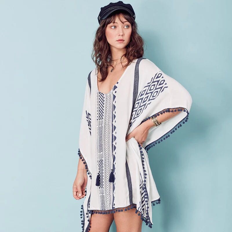 bohemian beach cover up