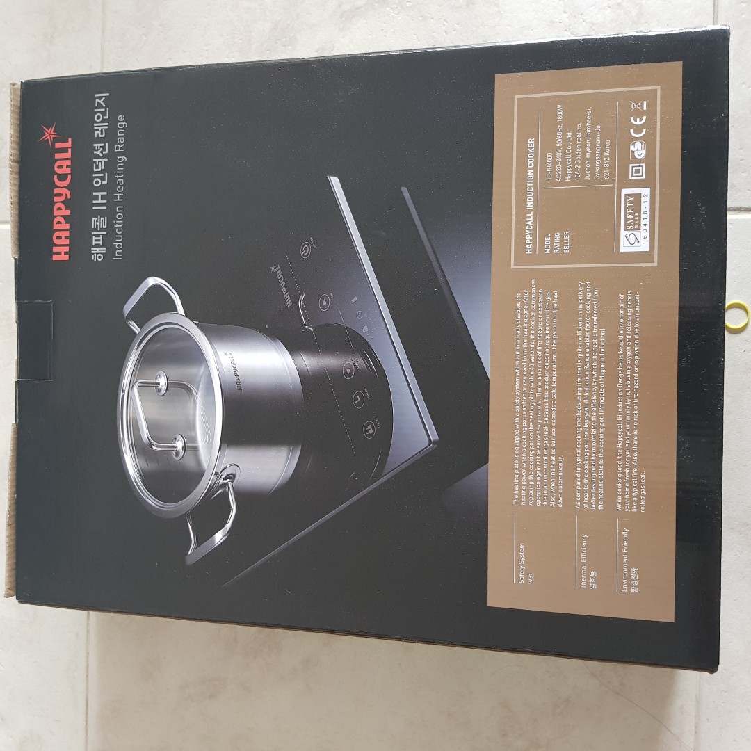Brand new Happycall induction cooker, TV & Home Appliances, Kitchen