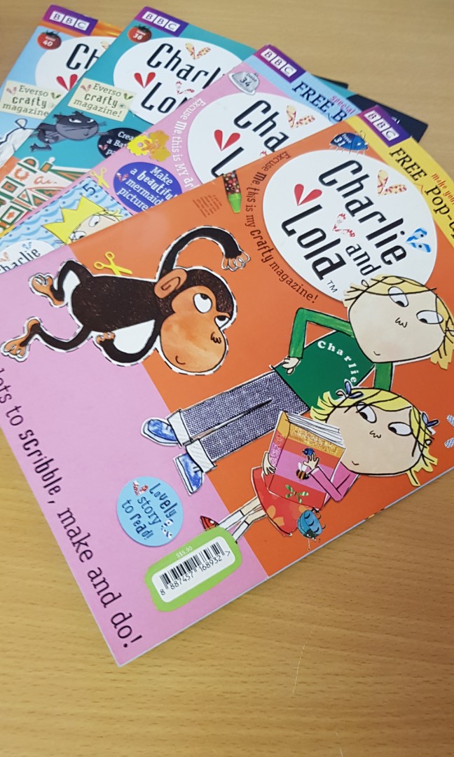 Charlie Lola Bbc Magazines Books Stationery Magazines Others On Carousell