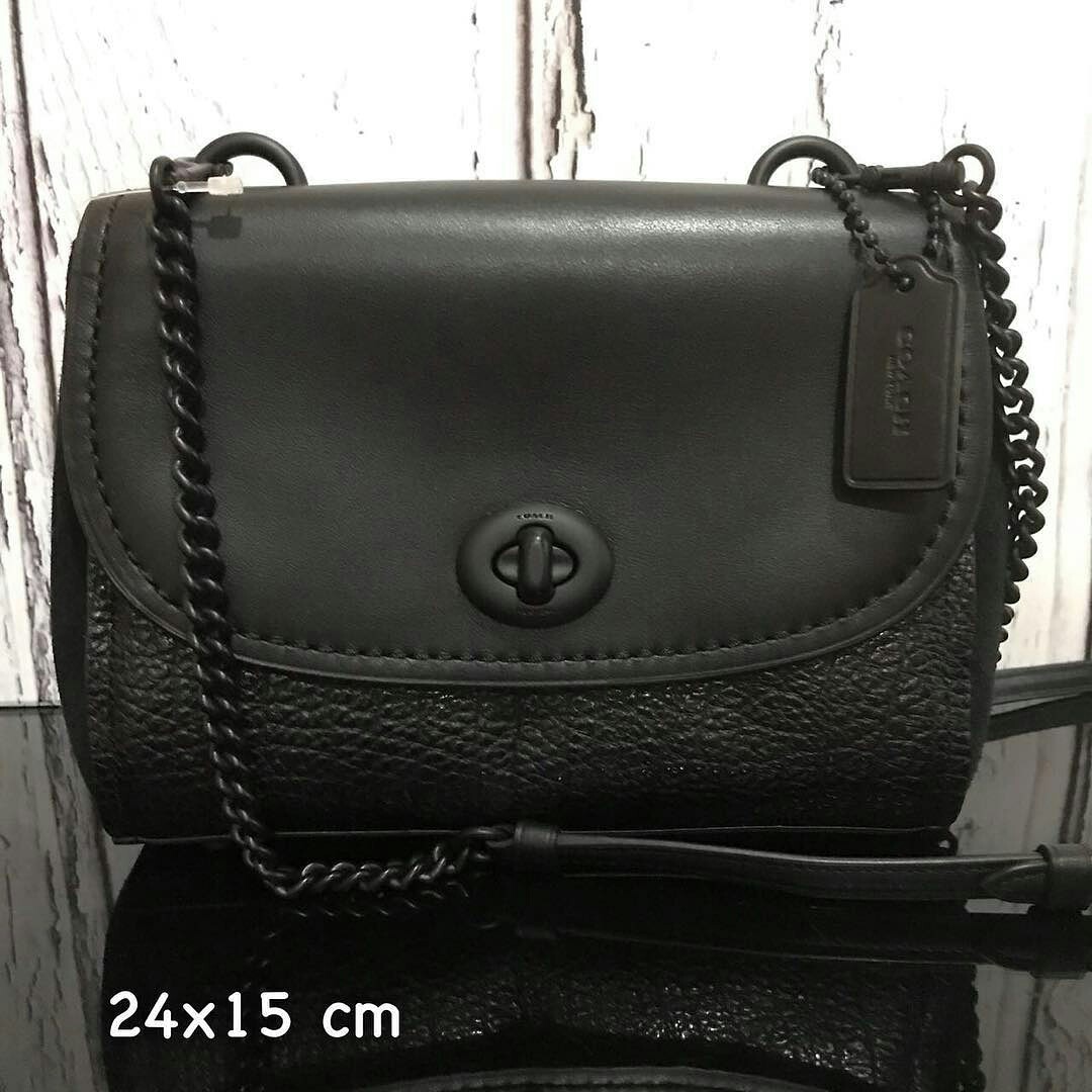 Coach Faye Crossbody Black Matte