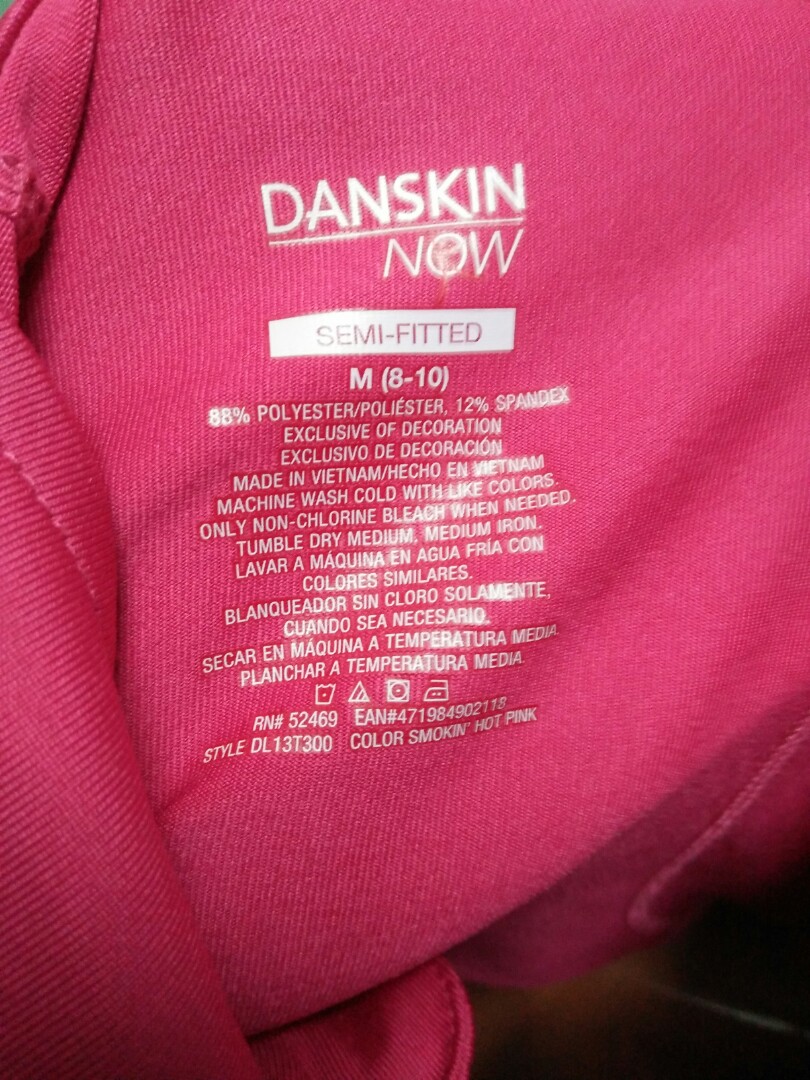 Danskin now hotsell semi fitted jacket