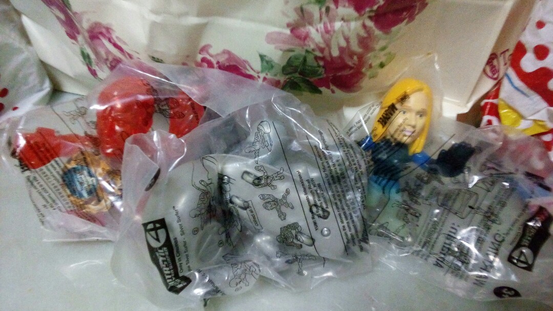 Fantastic Four Movie Burger King Happy Meal Toys Hobbies Toys Toys Games On Carousell