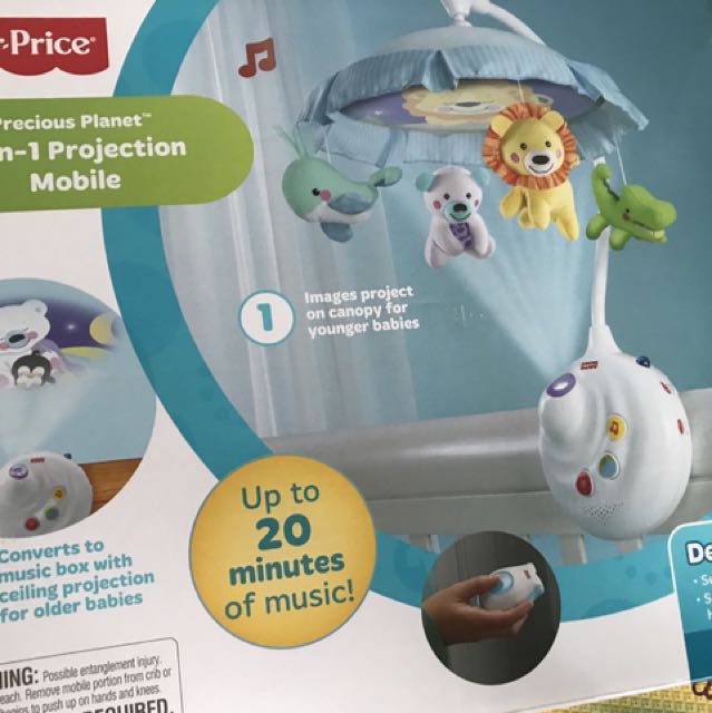 Fisher Price Precious 2In1 Projection Mobile, Hobbies & Toys