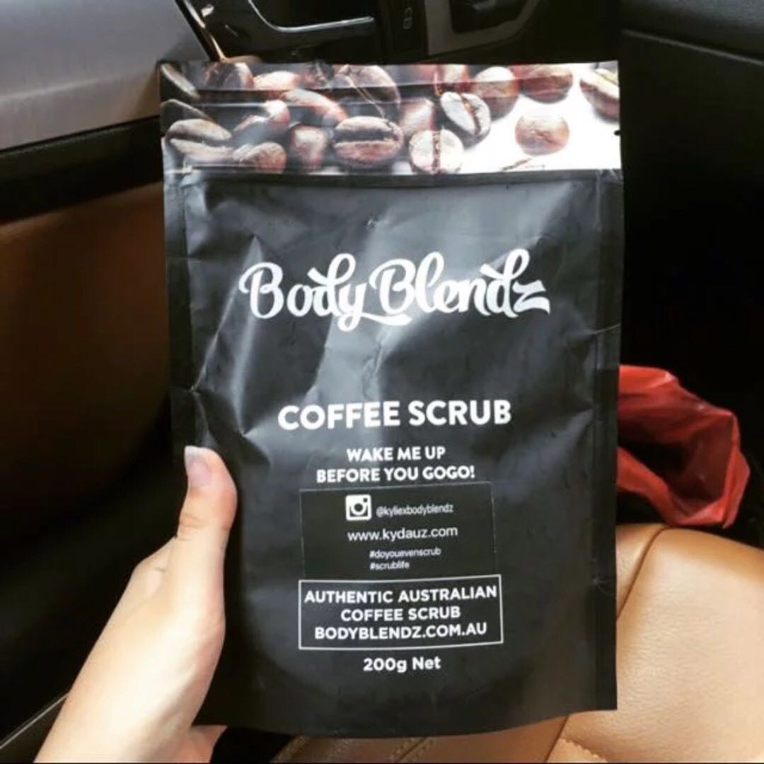 Instock Bodyblendz Authentic Coffee Scrub Health Beauty Bath