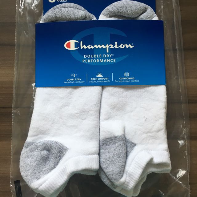 champion double dry socks