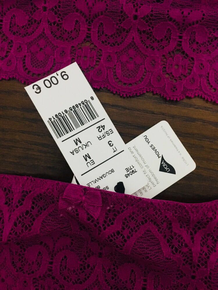 Intimissimi Bralette Set BRAND NEW WITH TAGS!, Women's Fashion, New  Undergarments & Loungewear on Carousell