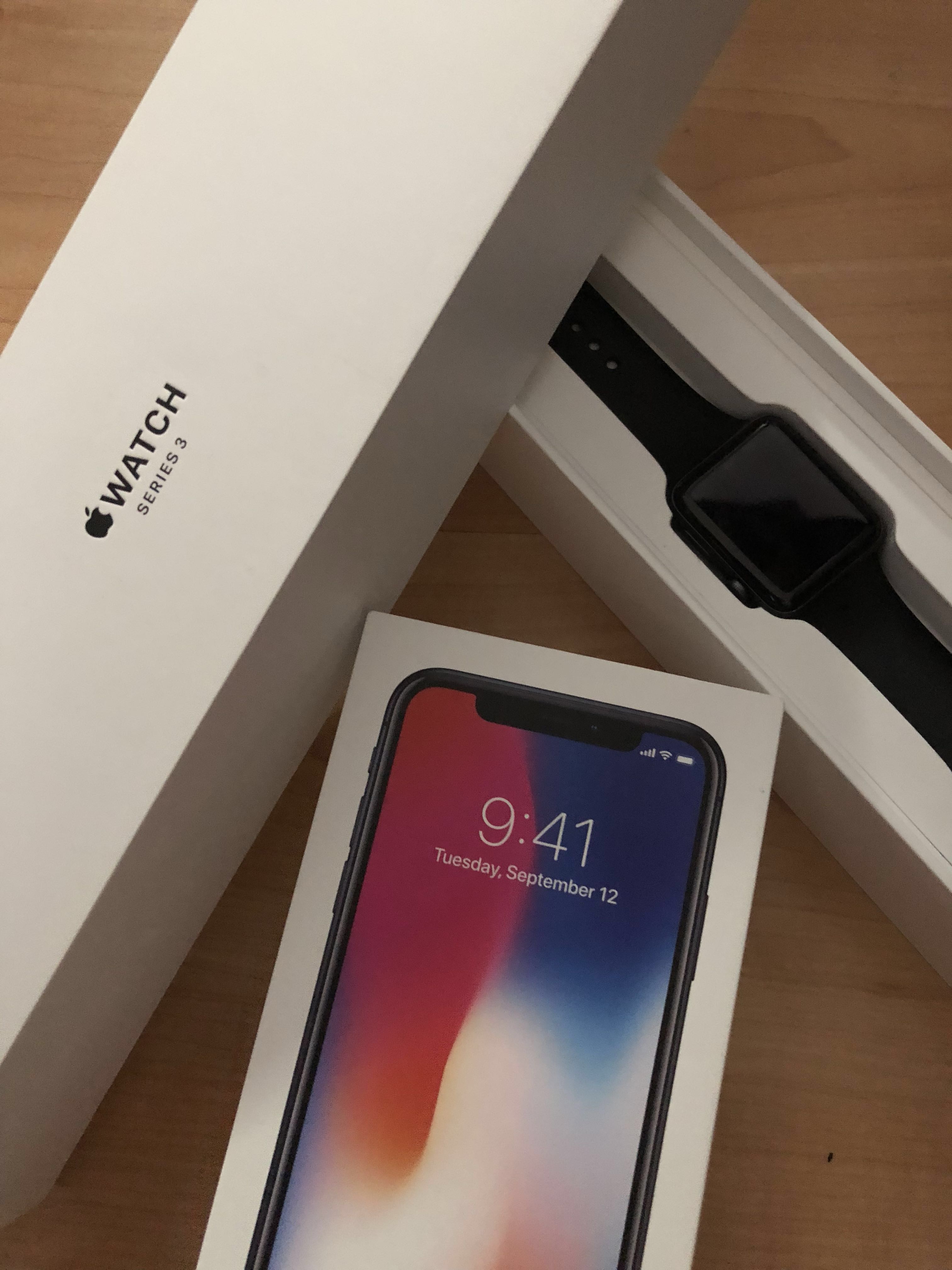 Iphone X ($1250) / Apple Watch series 3 (Reserved), Mobile Phones \u0026  Gadgets, Mobile Phones, iPhone, iPhone X Series on Carousell