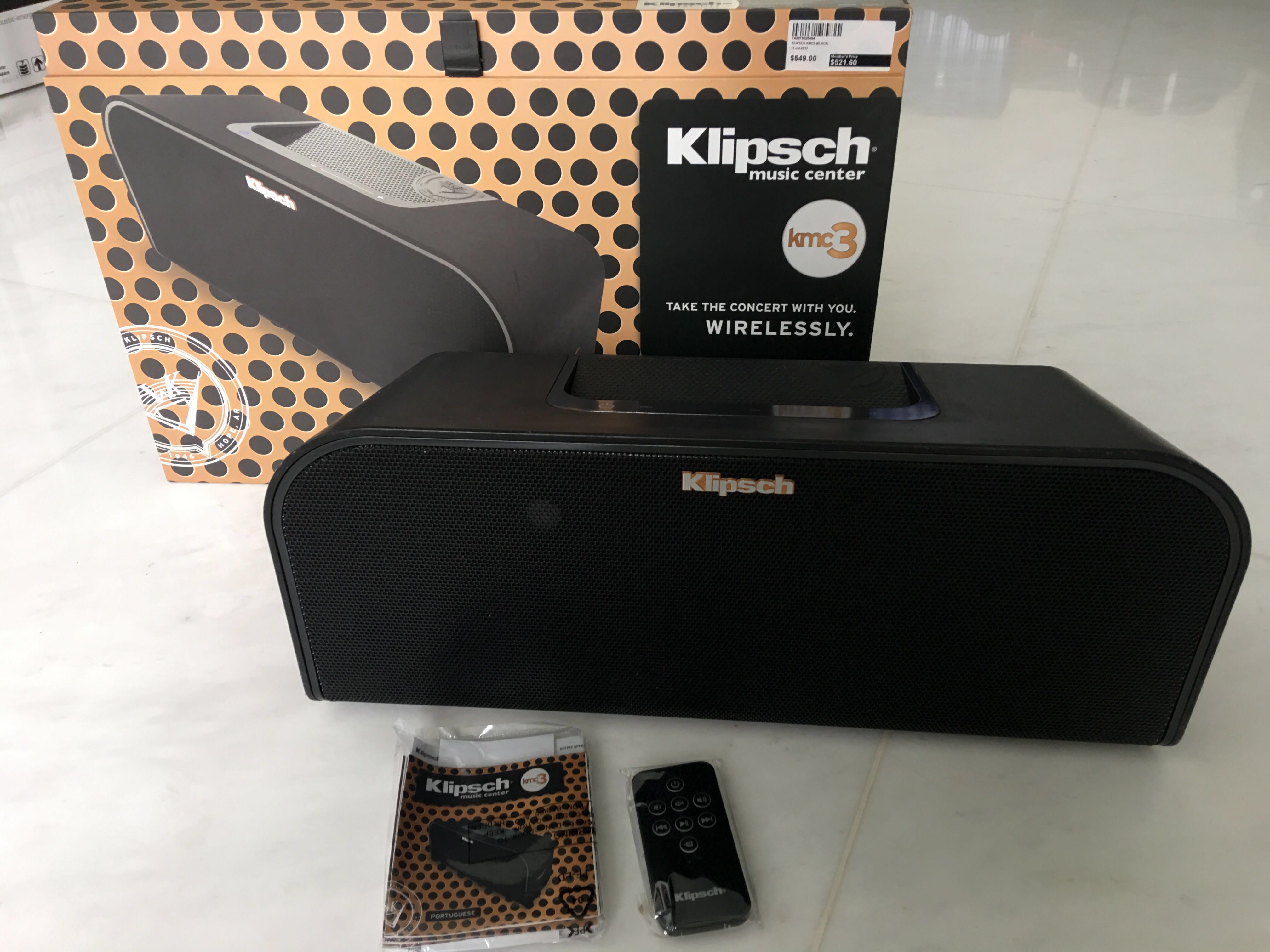 klipsch kmc 3 price