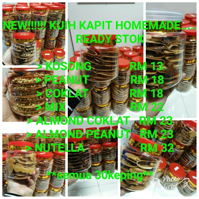 Kuih Kapit Homemade Food Drinks Packaged Snacks On Carousell