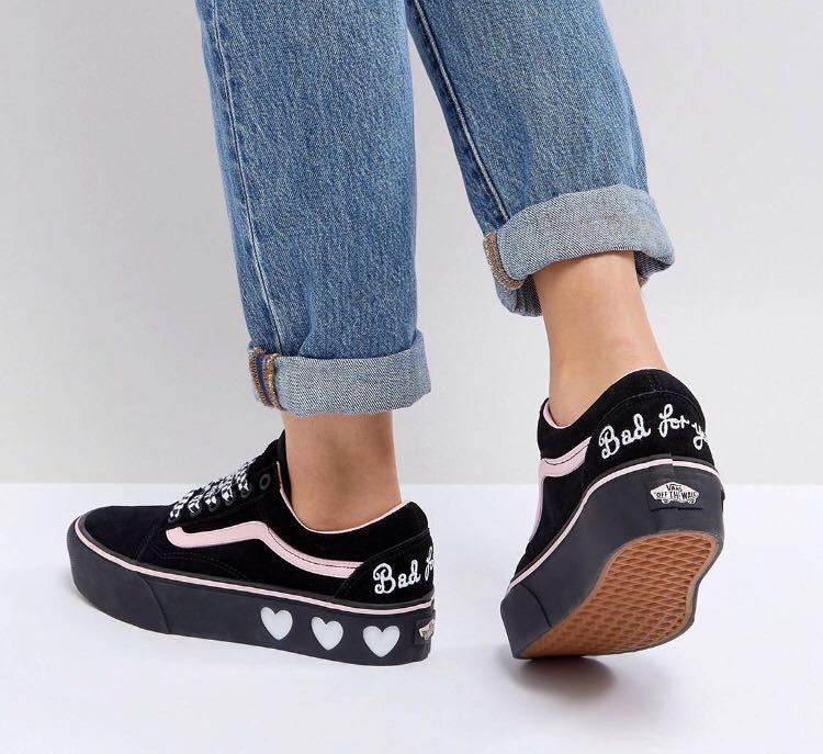 Lazy oaf vans slip on top