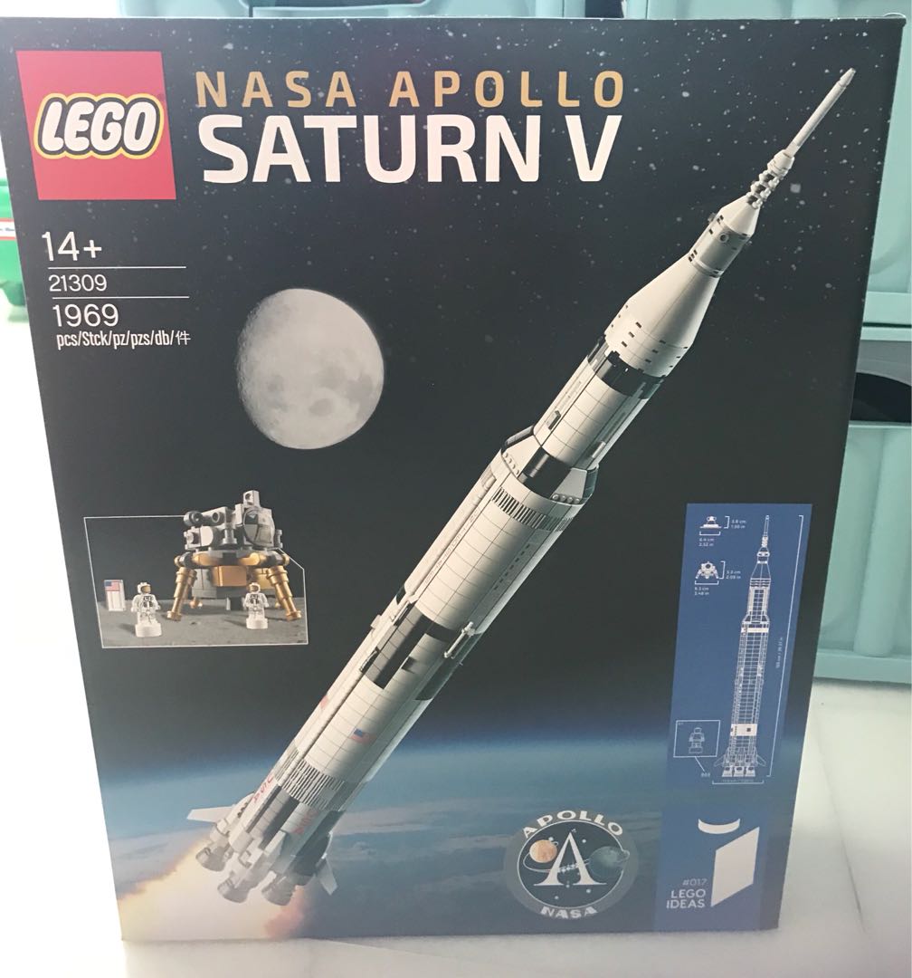 lego nasa apollo saturn v 21309