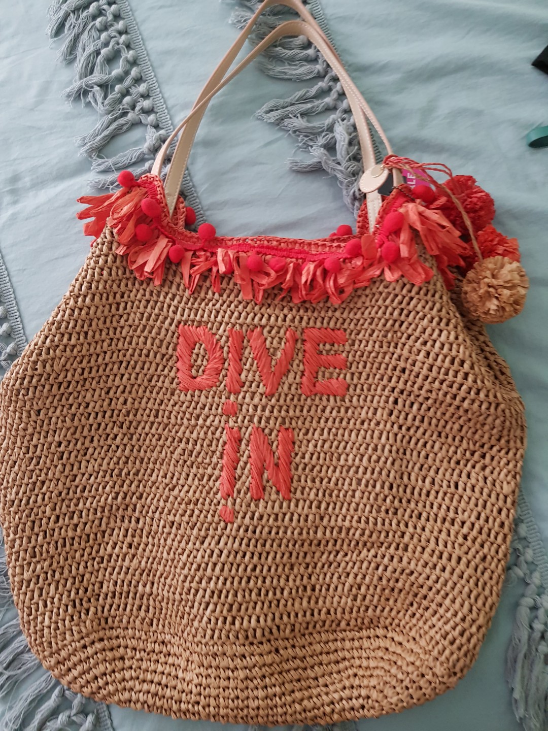 mimco beach bag