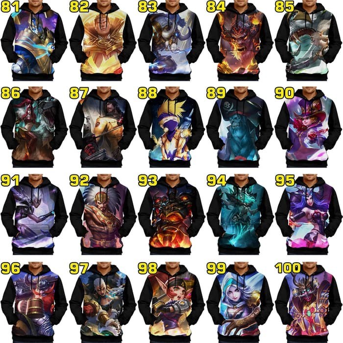 Mobile Legend Hoodie Toys Games Video Gaming In Game Products On Carousell