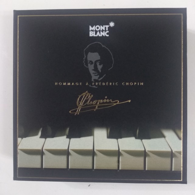 萬寶龍墨水筆 MONTBLANC Meisterstuck Hommage A F Chopin 145 Fountain Pen 14 K ...