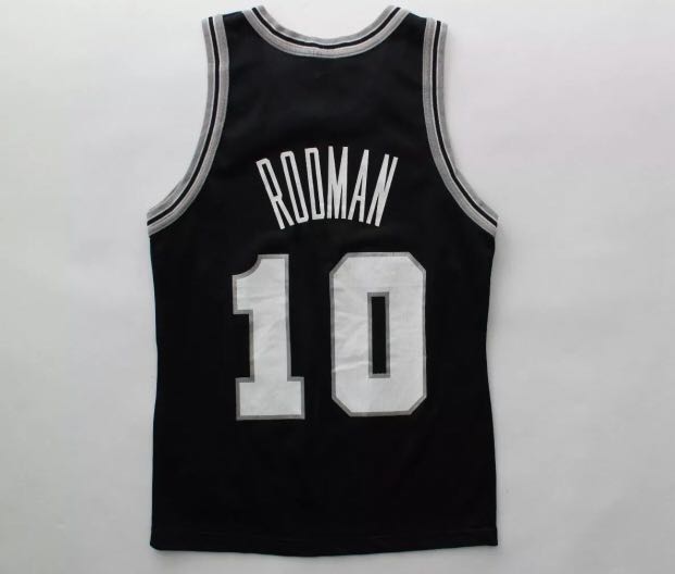 dennis rodman spurs jersey