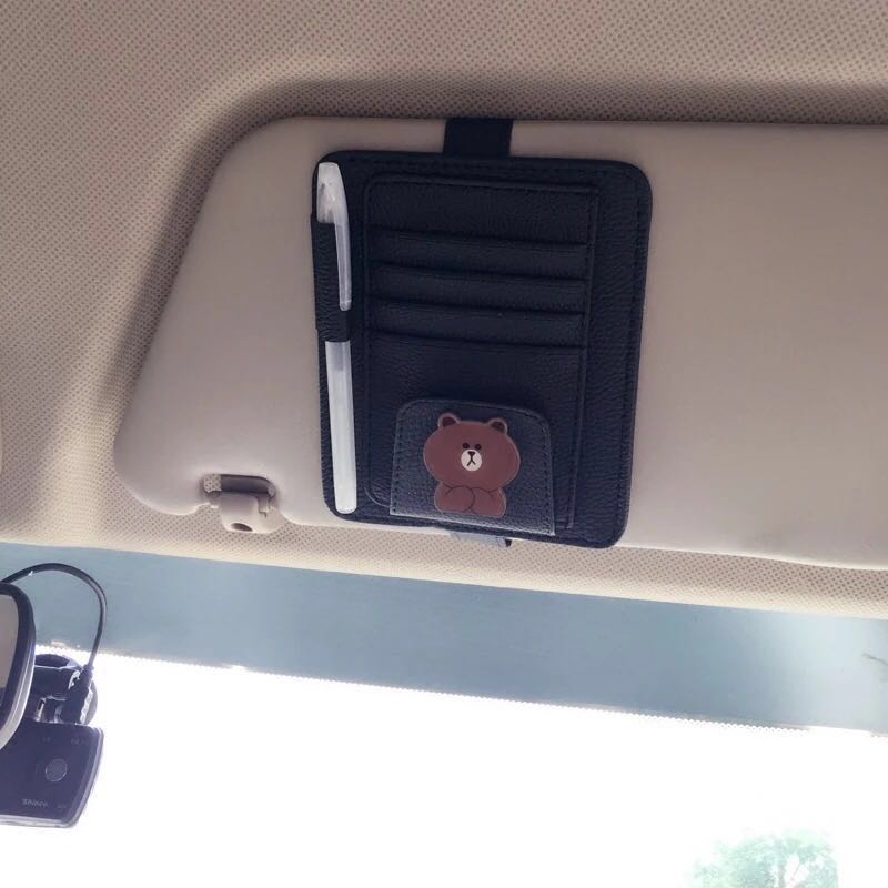 New Car Glasses Clip Box Frame Eyes Photo