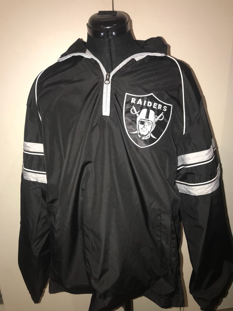 raiders rain jacket