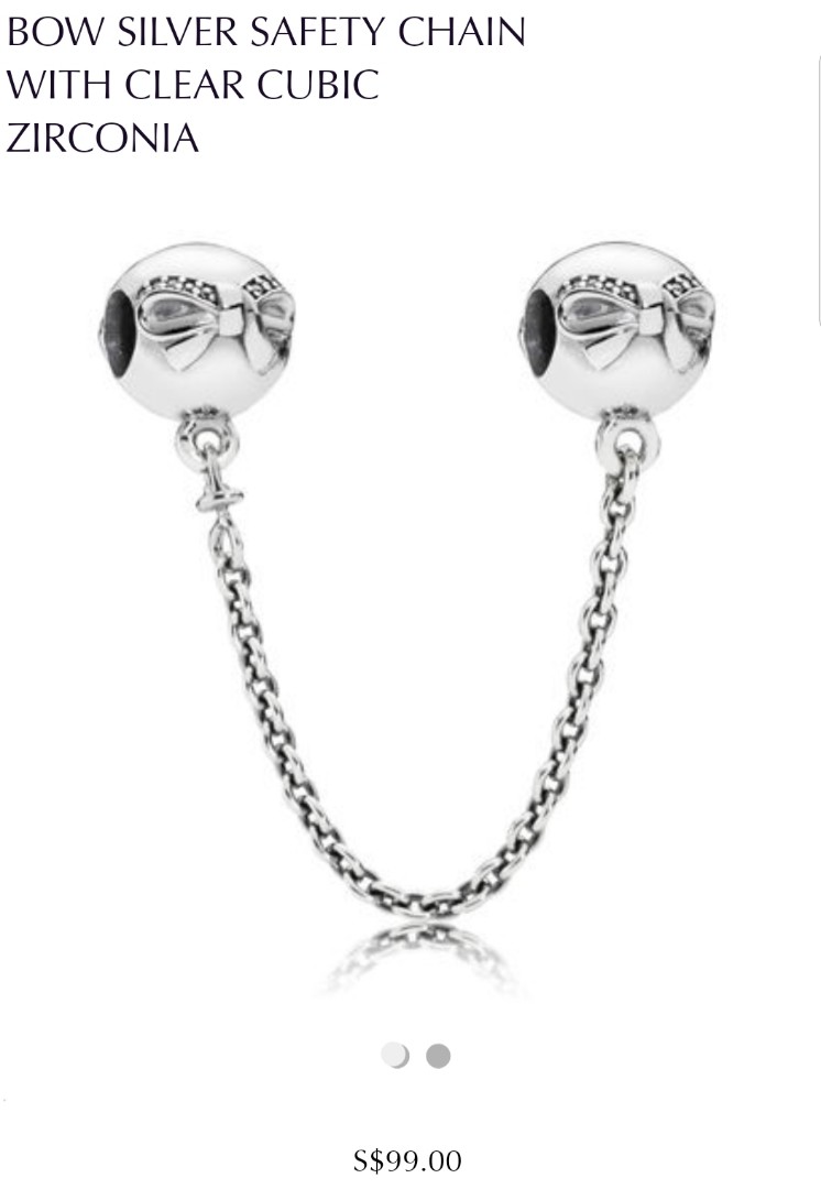 Pandora safety deals chains clearance