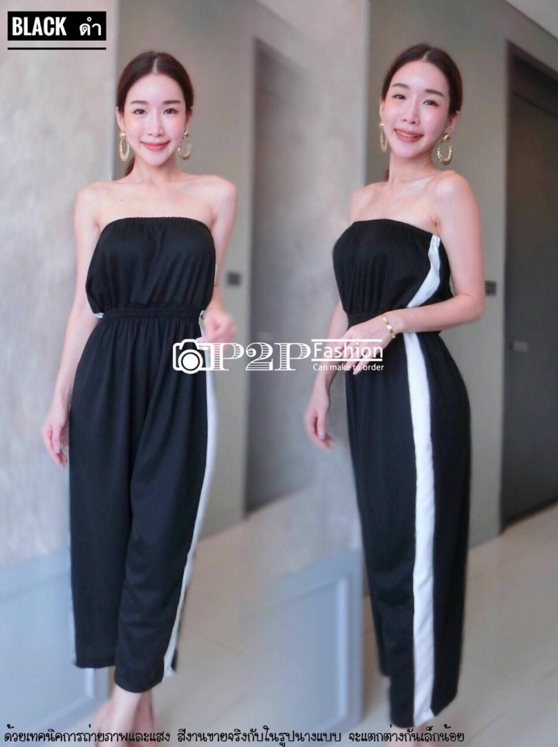 jumpsuit tube top