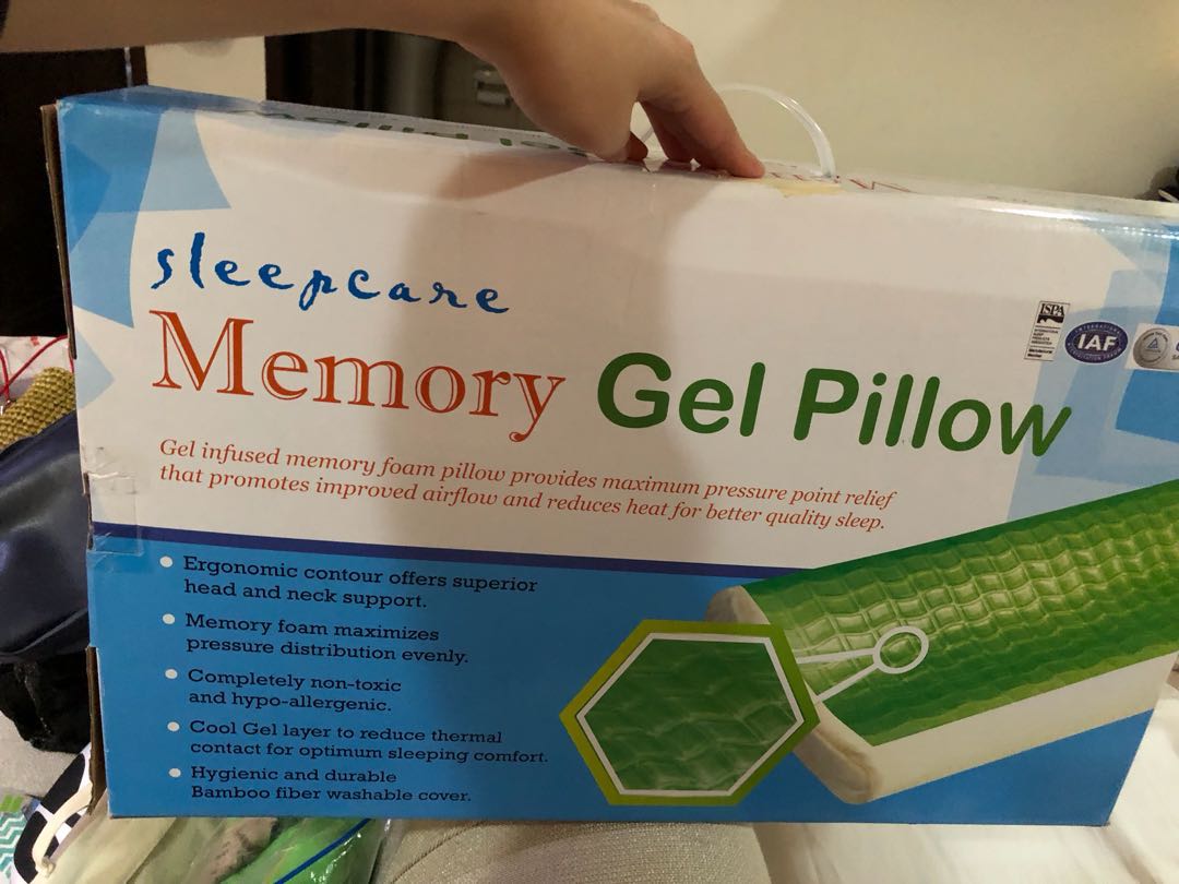 Sleepcare Memory Foam Pillow On Carousell