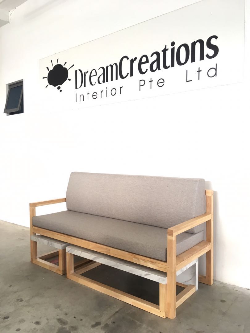 Sofa Bench With 2 Coffee Table Custom Home Furniture