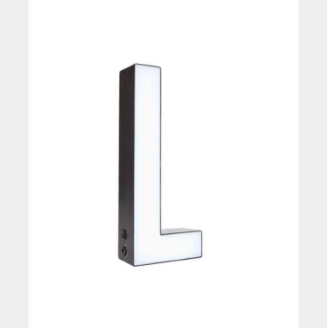 Typo Light Up Block Letter B Battery Operated Alphabet Marquee